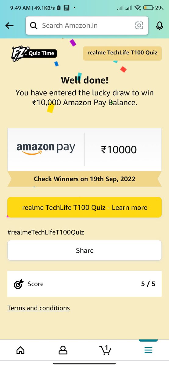 Vineeth86413186's tweet image. #realmeTechLifeT100 #ListenInFullColour