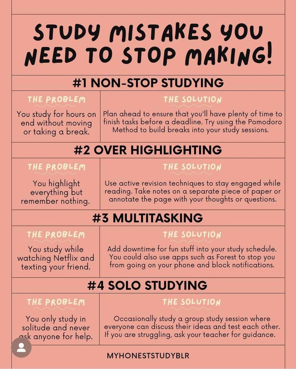 StudyHelperPH's tweet photo. Study smart >>>> Study hard ✨

Credits to myhoneststudyblr https://t.co/sWycUc5gSz