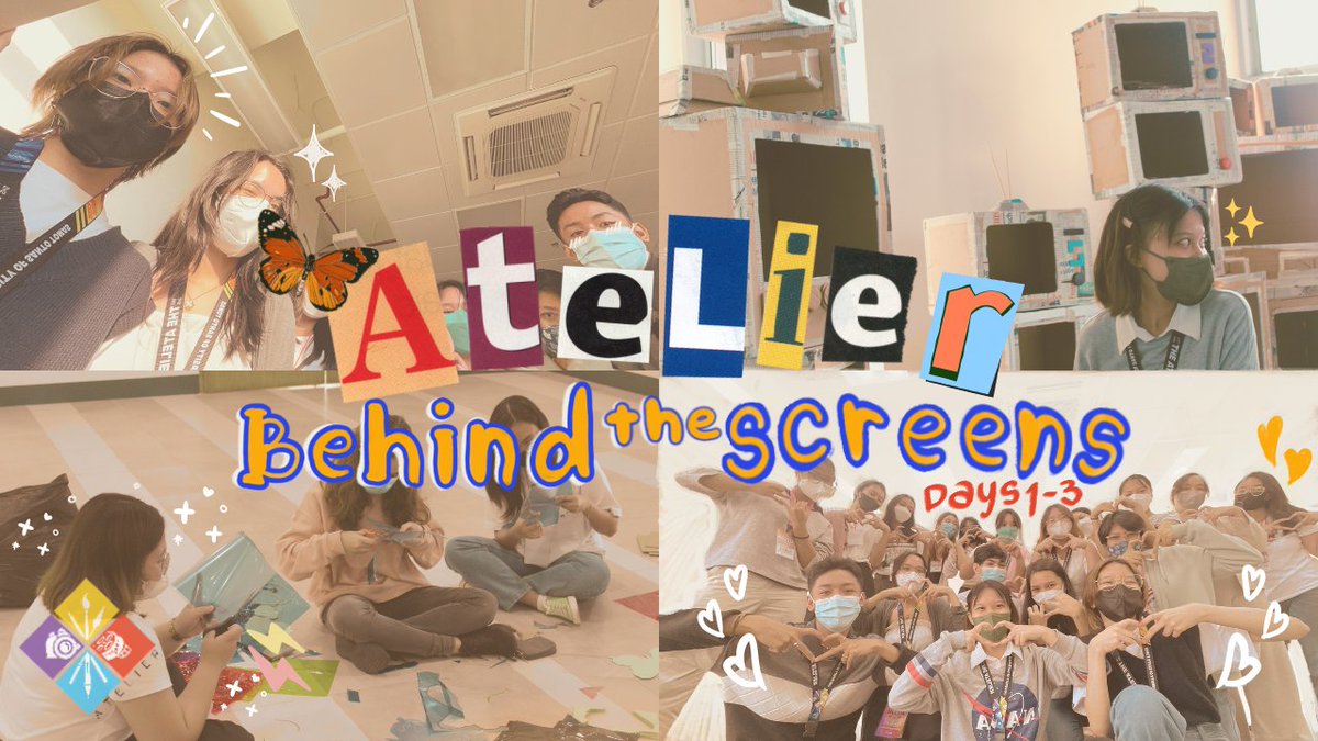 USTSHSAtelier's tweet photo. ATELIER IN ITS VLOGGER ERA?! 👀✨

Staying true to our words, we are back with the Part 1 of Atelier's.... 

🎥 B e h i n d - T h e - S c r e e n s : A L A B 2 0 2 2  V L O G 📹

Check it out at the Official Youtube Page of UST SHS Atelier! 👉📱
https://t.co/jlh7olgJ3j https://t.co/bVLOetc7Lj