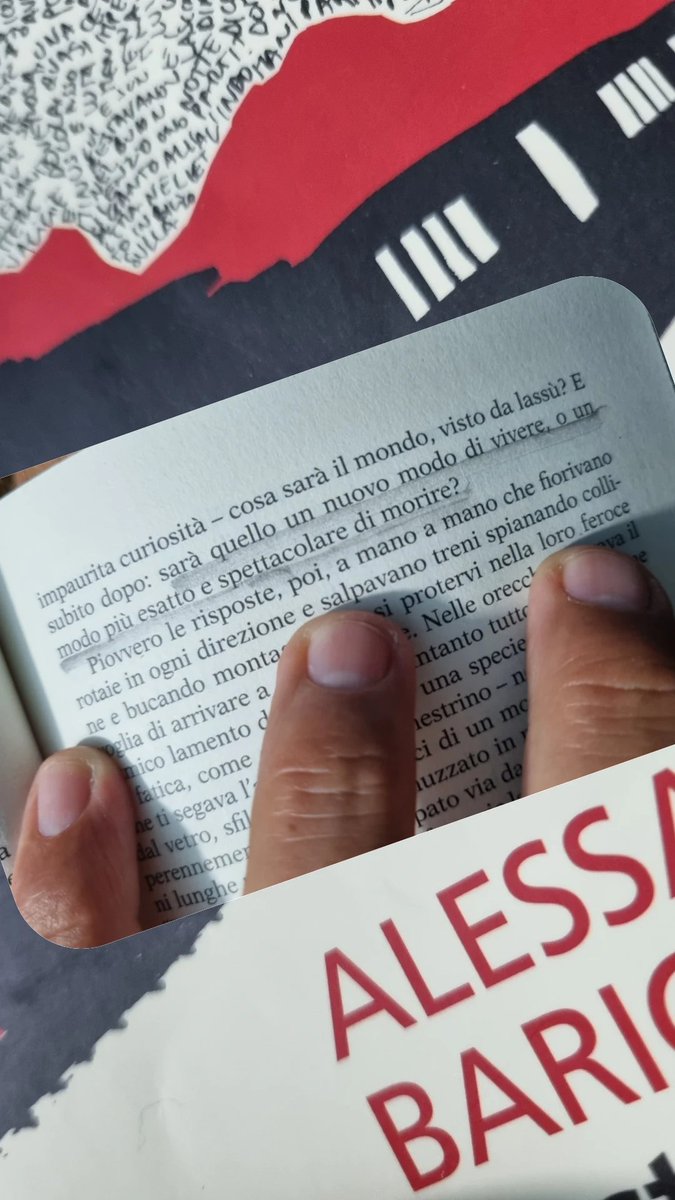 21Andrea69's tweet photo. #baricco 
 Spesso nella lettura.... troviamo ciò che portiamo dentro . https://t.co/jiYrweW17b