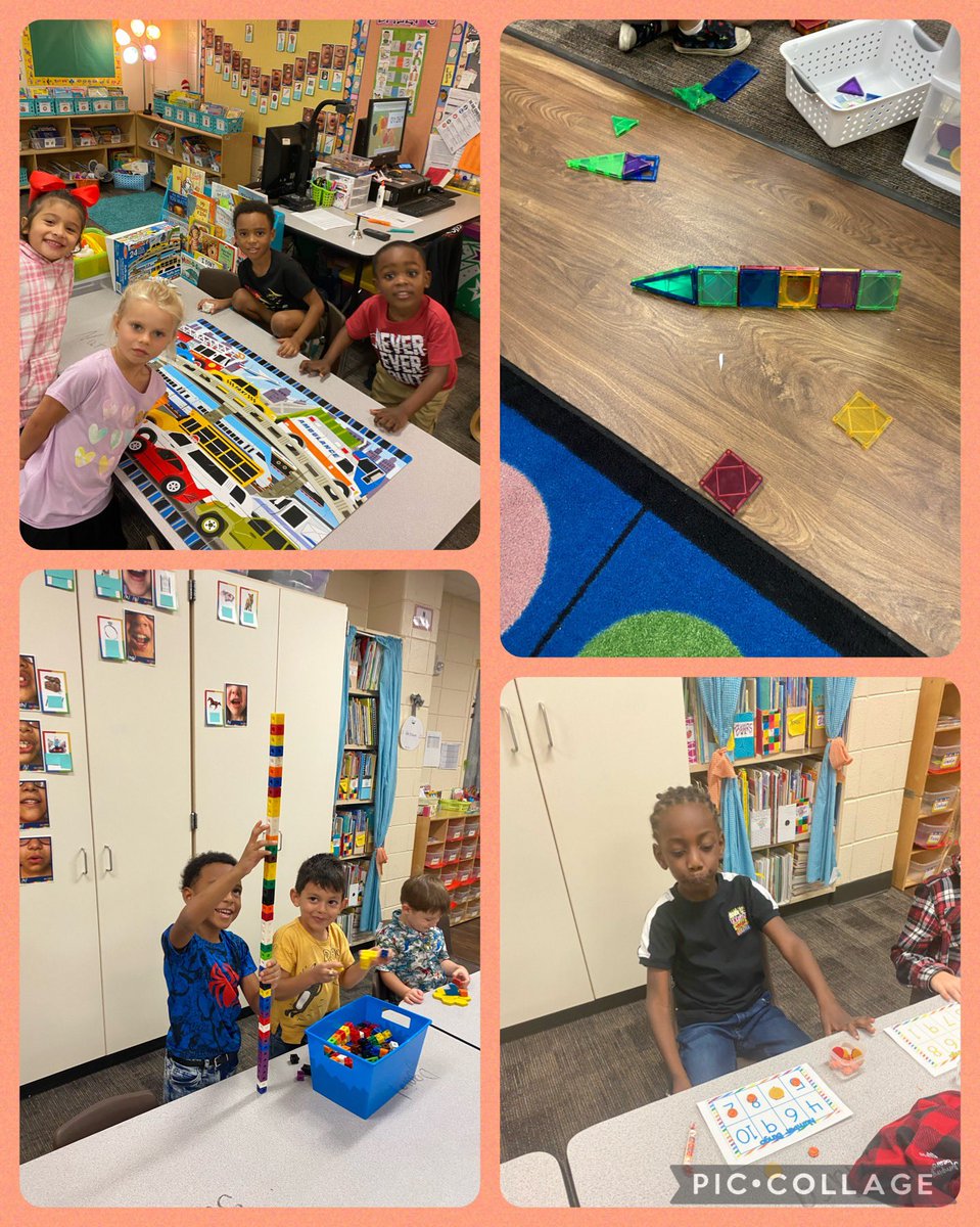 allimceach's tweet image. Busy week in kindergarten…math workplaces, literacy stations, Number BINGO and purposeful play!!! @HumbleISD_FE #learningroutines