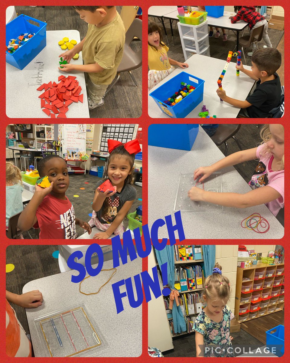 allimceach's tweet image. Busy week in kindergarten…math workplaces, literacy stations, Number BINGO and purposeful play!!! @HumbleISD_FE #learningroutines