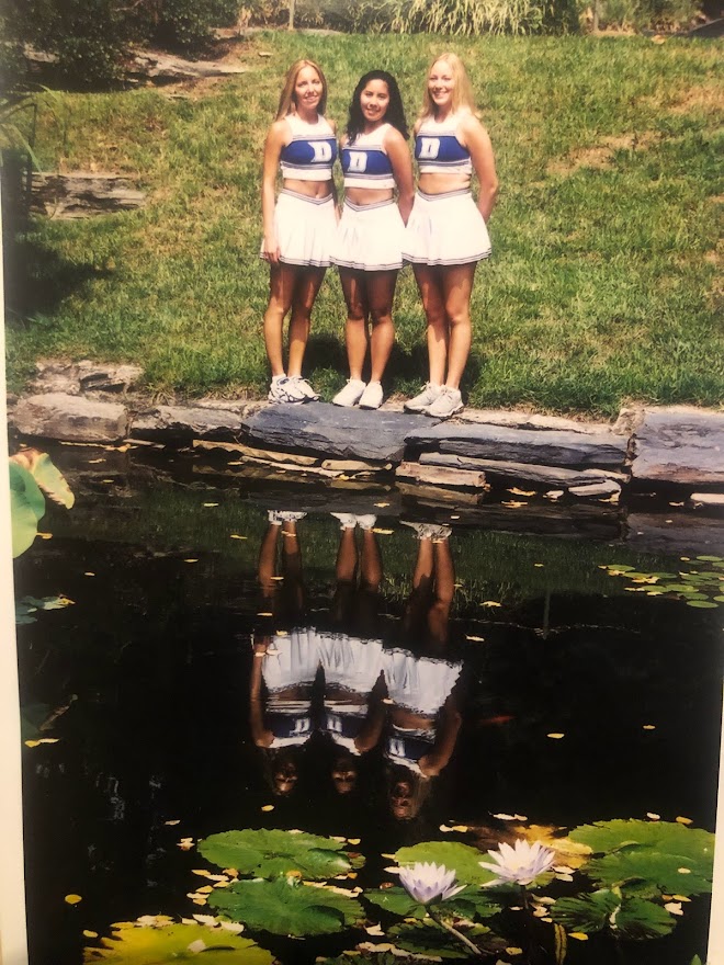 Icheer04Duke's tweet photo. @DukeAlumni Also a good backdrop #gammao https://t.co/cB0e06sezs