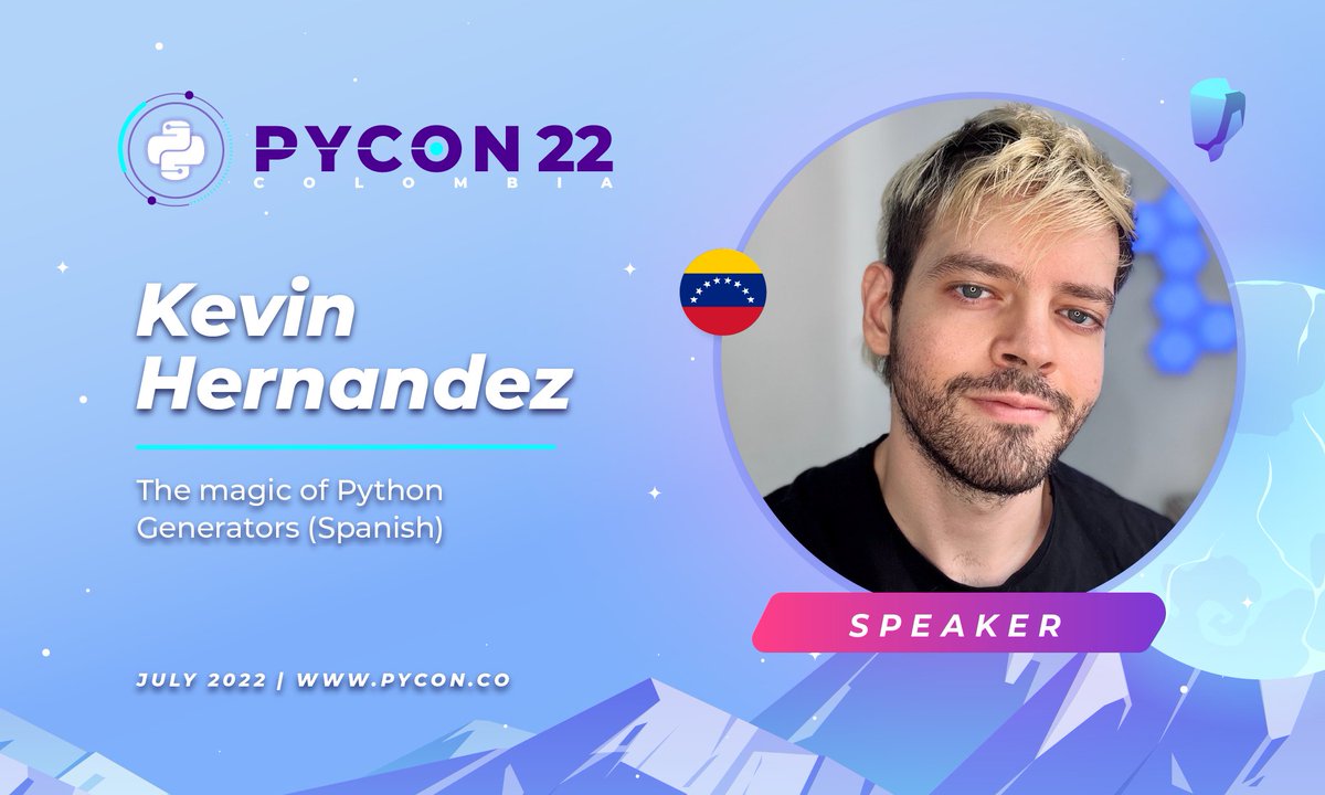 calidevco's tweet image. RT pyconcolombia &quot;Watch the video of Kevin Hernandez @keeevinh, he teaches us about &quot;The magic of Python Generators&quot;

youtu.be/dYV2cr-w4eQ

Social Networks:

Github: github.com/kevteg
LinkedIn: linkedin.com/in/keeeevin/

#PyconColombia2022 #Pro… https://t.co/l8JQzNGo6k&quot;