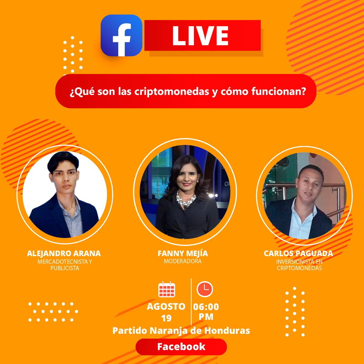 Blockchain504's tweet photo. #PANAHTeEnseña   
 Hoy viernes conéctate a la edición del Panah Te Enseña a las 6:00PM estaremos abordando el tema: ¿Qué son las criptomonedas y cómo funcionan? Déjanos tus dudas y comentarios vía inbox o esta publicación. 

Link de nuestra transmisión: https://t.co/7eRbXLneW8 https://t.co/MnTXU7KroU