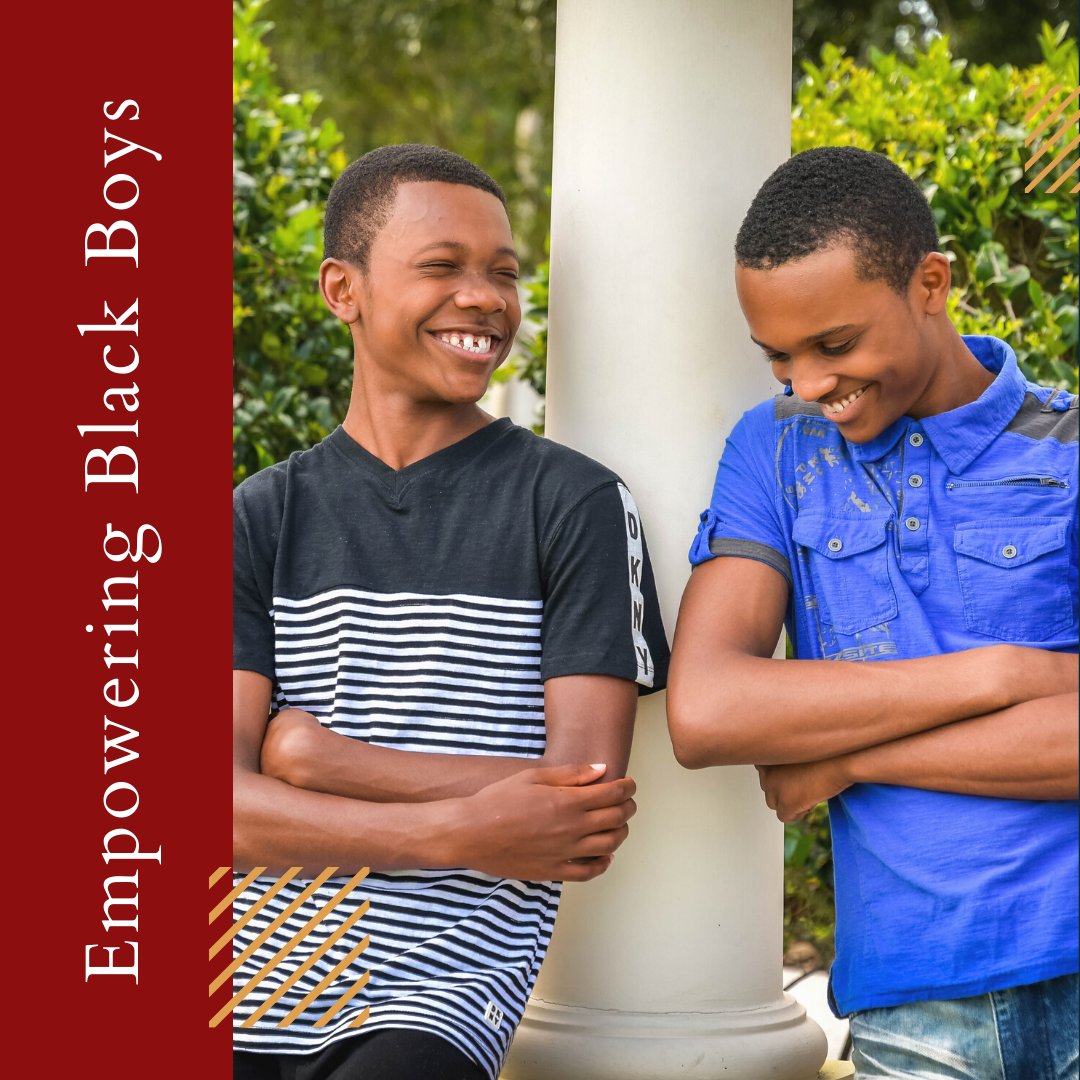 GordonBraxton's tweet photo. Boys will understandably stumble on their way to find where they need to be. Remind them that there is more than one way to challenge stereotypes about Black men’s propensity for violence, and one of the methods is to stand as an example of nonviolence.

#empoweringblackboys https://t.co/3oLTwLml48