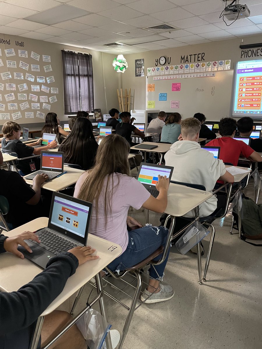 ADismukes16's tweet photo. @BrenhamHS #MathDept rocking it back to school with #mathfacts practice this week. Closing gaps, one fact at a time. @BrenhamISD @cindy_markos @MrsSJones15 @coachkroberts8 @LaurenMetrailer @CoachJoz16 @PlayBlooket @quizlet https://t.co/7LRBD1ozze