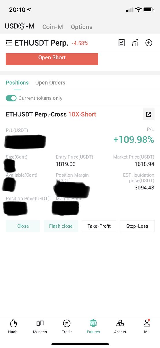 KingMoon10X's tweet photo. After months of researching and learning about futures trading and charts i’ve responsibly decided to begin. This is my most successful trade thus far. I’ve taken profits twice.I will buy more $cspr with the profits. How much is enough? #shorteth #futures #btc #wtf #CSPR https://t.co/1cPeMyqMZT