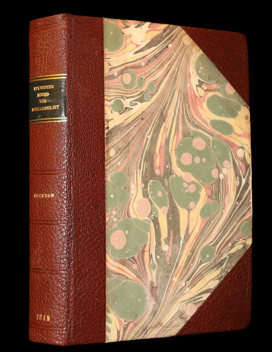mflibra's tweet photo. 1849 Rare Sleepwalker Book - Sylvester Sound the SOMNAMBULIST by Henry Cockton. Illustrated.
https://t.co/FFcPEqqawJ
#BookWithASoul #EarlyEdition #sleepwalker #somnambulist #ComicTale #ThomasOnwhyn #illustrated #booklovers #bookstore #booknerd #rarebooks #bibliophile https://t.co/tbCeHCmAte