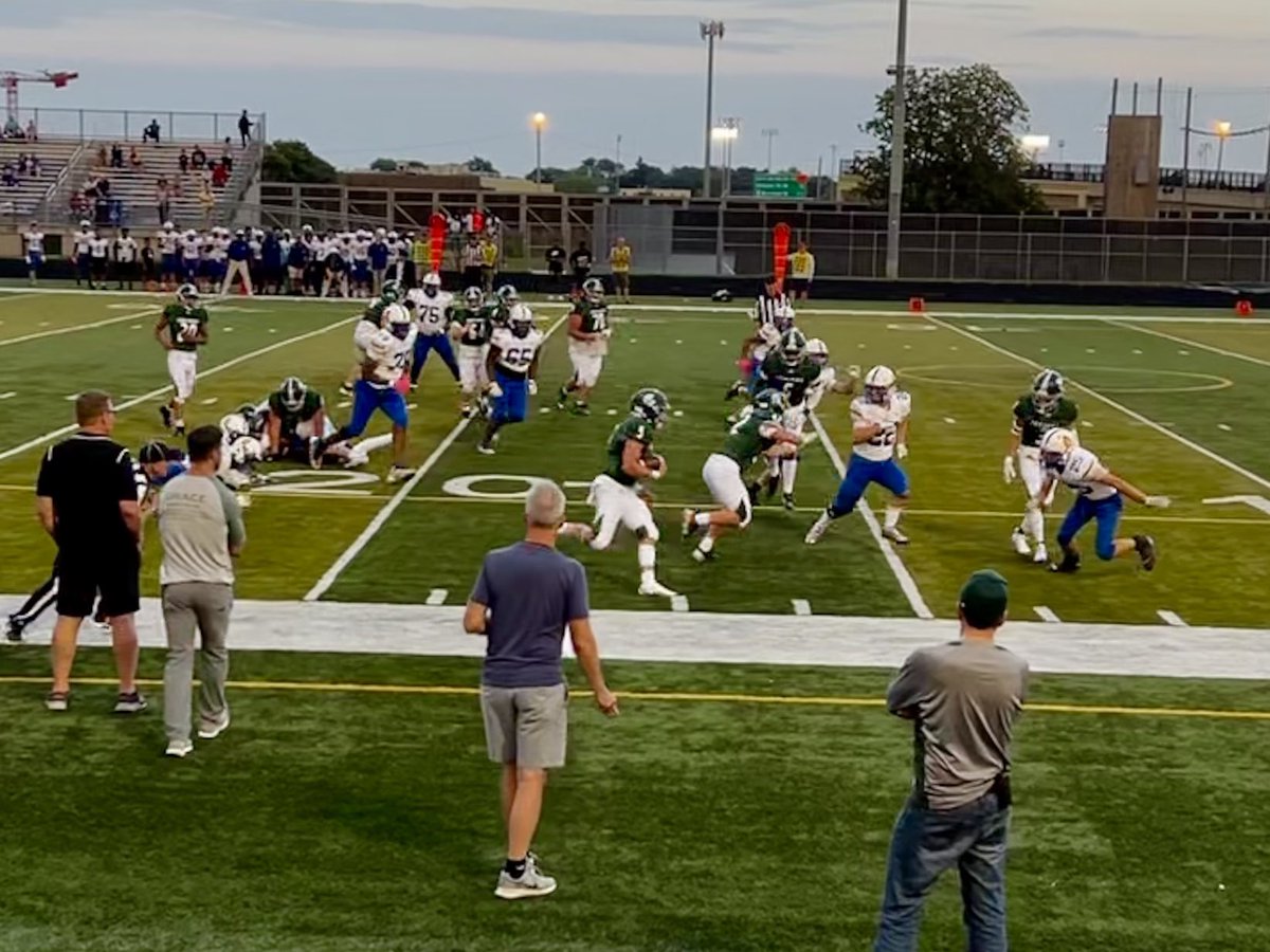 TWTrojans's tweet photo. First Friday night lights #trojanpride #tosawest #tosaproud https://t.co/uBPToGIW39