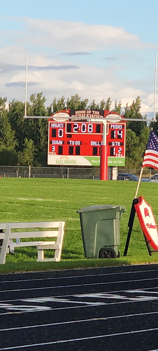 Make that 14-0.  Colin Bauman with a 12yd run!! And the Phins with a 2pt conversion! #SDPREPS #DOLPHINNATION #GOPHINS #LEGACY