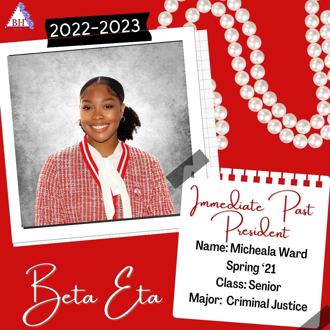 BetaEta_1937's tweet photo. Who’s Who of Beta Eta? 👀 Here’s a look at our 2022-2023 Executive Board &amp; Chapter Members! We look forward to serving you this scholastic school year! ♥️✍🏽 #dst1913 https://t.co/SKVP0wK5Wt