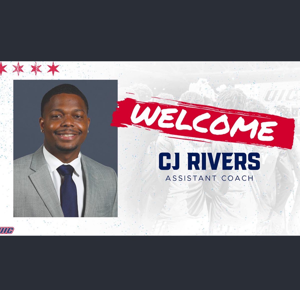 CoachCJRivers's tweet photo. Extremely Blessed and Thankful for This Opportunity! Chicago, LFG‼️ #FireUpFlames🔥 https://t.co/pVWxVaMLj0
