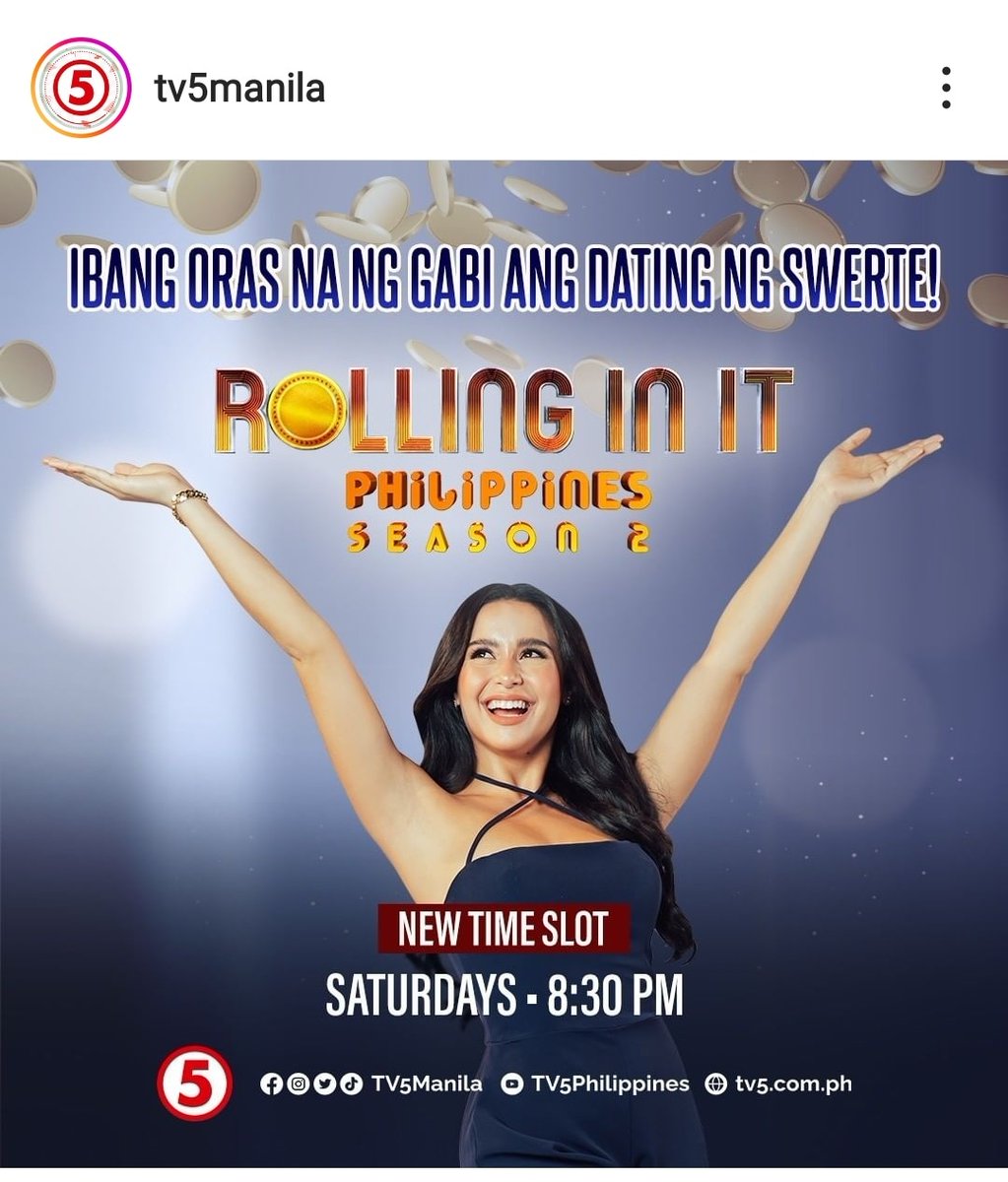 eastwinner9's tweet photo. #RII2FlyHighButterfly
Friendly Reminder mayang gabi at 8:30pm sa TV5 hosted by Yassi Pressman https://t.co/LY7EAXEaDq