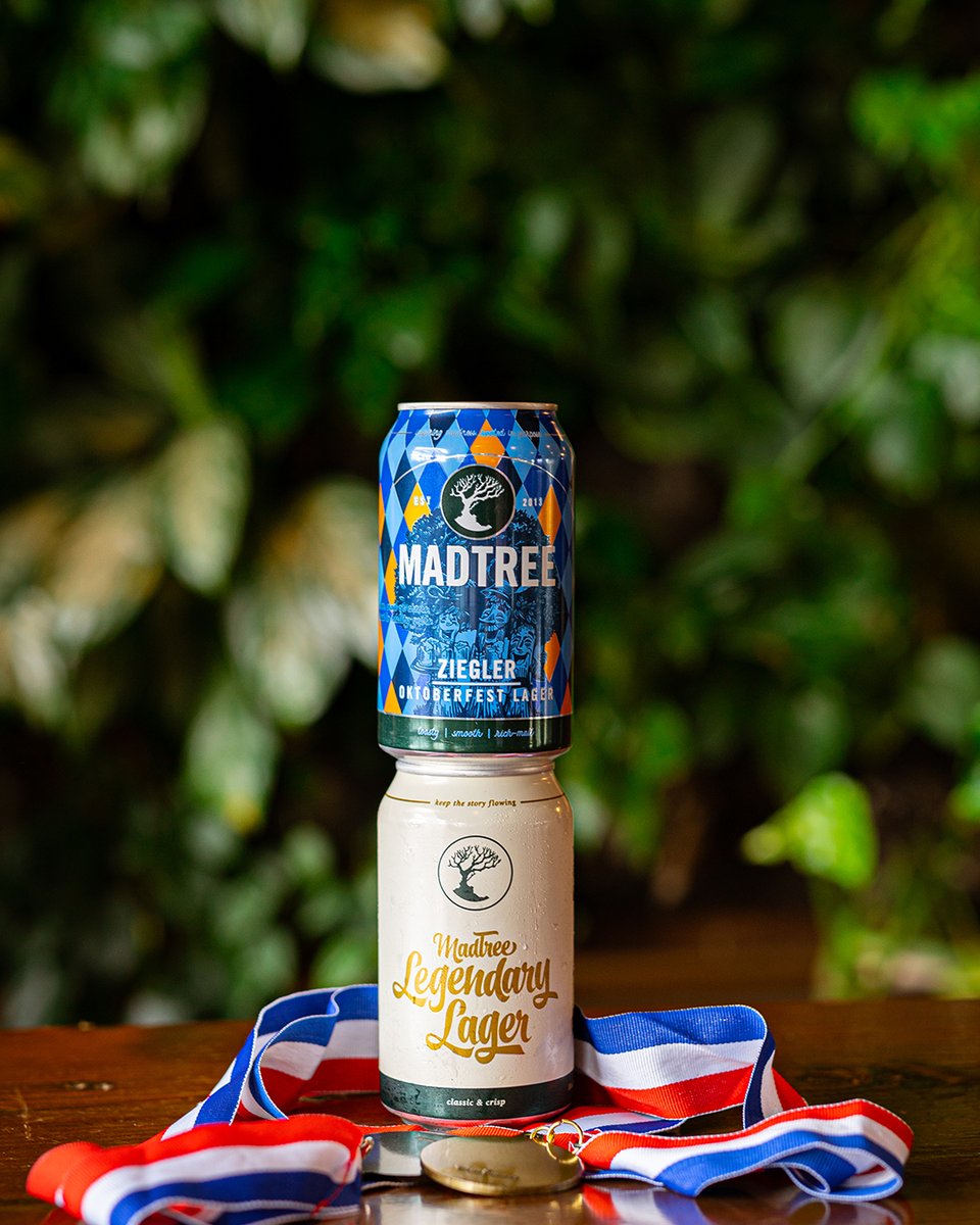 Legendary Lager (silver) and Ziegler (gold) took home medals at the 2022 <a href="/worldbeercup/">World Beer Cup®</a>, which is basically the Olympics of beer competitions. And the best part? Both are available right now in cans, on draft, and pouring at our MadTree Taproom and MadTree Alcove locations.