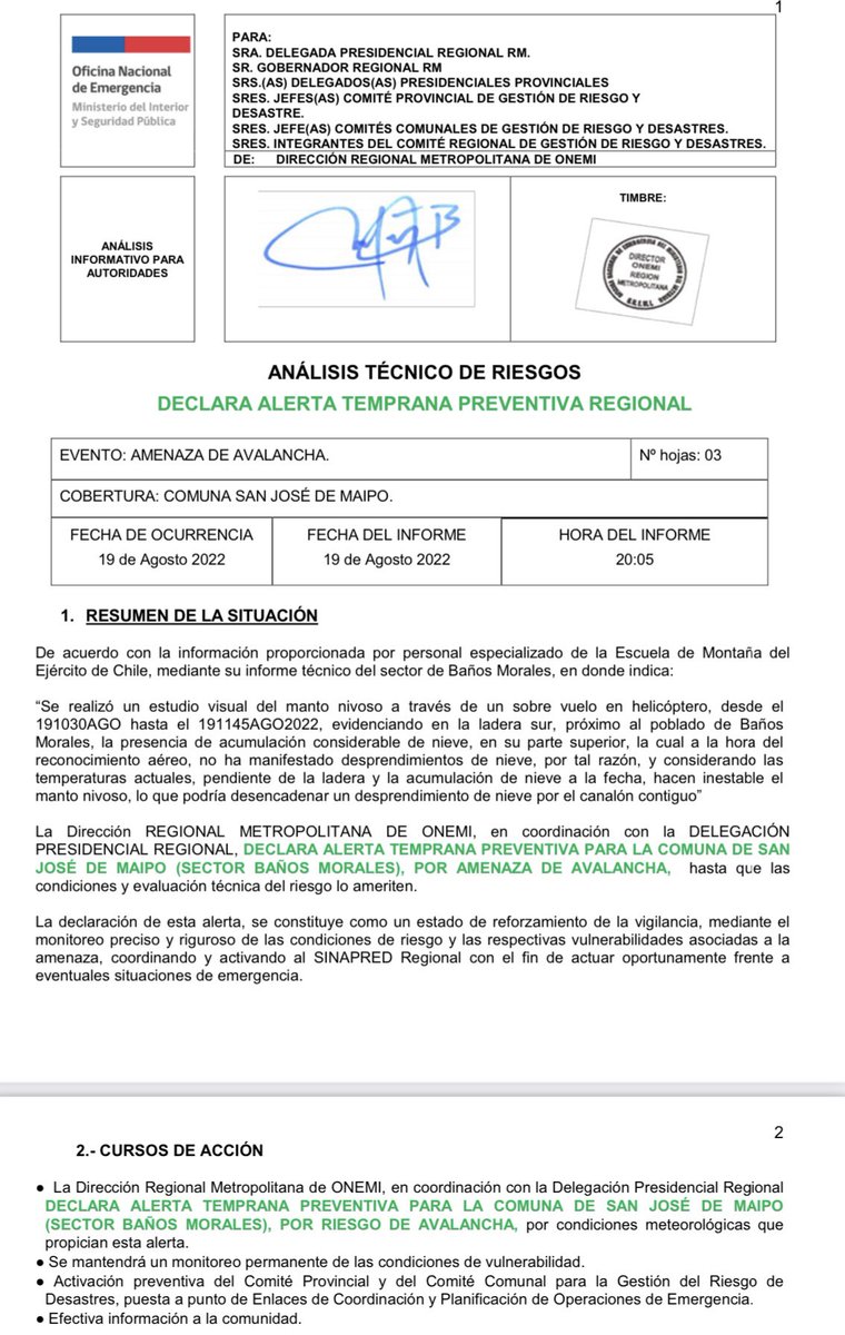 Delegación Presidencial Provincial de Cordillera tweet media