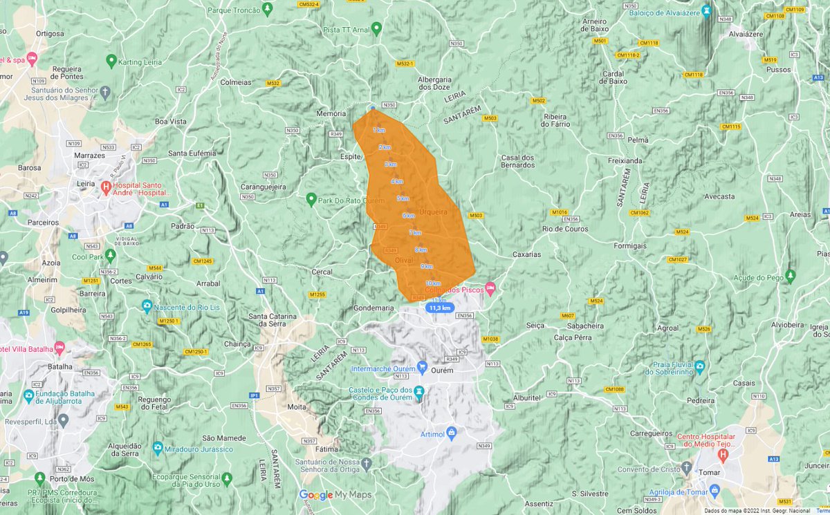 VOSTPT's tweet photo. ℹ️🔥 20AGO22 1H #IROurém, #Espite #Urqueira
Incêndio ativo
🗺️🟠Área de interesse 4100 ha (não necessariamente ardida), delineada com apoio nos pontos quentes #Firms🛰️ @NASAEarthData e @googleearth 🔥ℹ️
https://t.co/ExDoxiDP0H https://t.co/J86Xl0TvVq