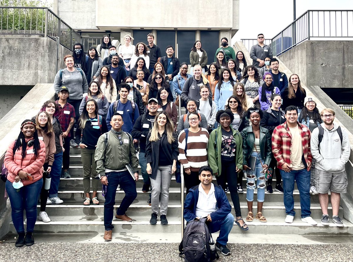 Welcome to our 2022 Incoming @SFStateBIO Graduate Students! In person at last and ready to go. @SFSU 🤩