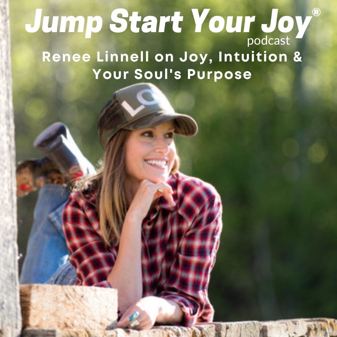 jumpstartjoy's tweet photo. I'm really excited to have author @Renee_Linnell back on JSYJ!. We're talking about following your own intuition, tapping into your soul's purpose, &amp; the possibility (and proof!) of your soul having lived multiple lives in time and space.

https://t.co/i6X9VOCwQs

#podcast https://t.co/Y88PT1gBPo
