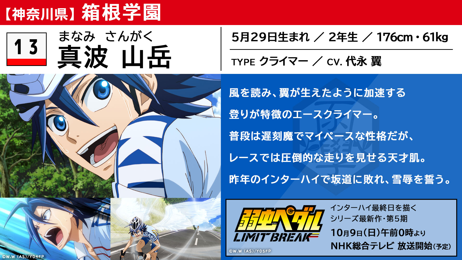 弱虫ペダル LIMIT BREAK on X: 