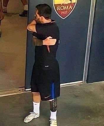 Messi abrazando al mejor jugador de la historia 🐐🇦🇷