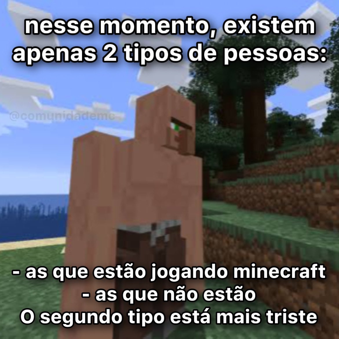 Apenas o Minecraft