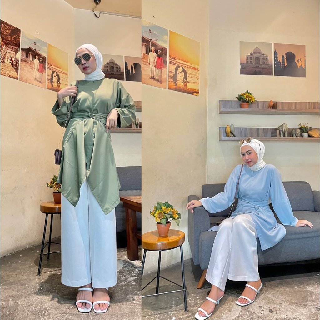 noturaff's tweet photo. Ini one set yaa
Tapi bisa beli tuniknya ajaa
Busui friendly karna ada resleting didepan
Fit to XXL 
Cuantik poll
https://t.co/JXBPjQCsfh https://t.co/swUPptprYw