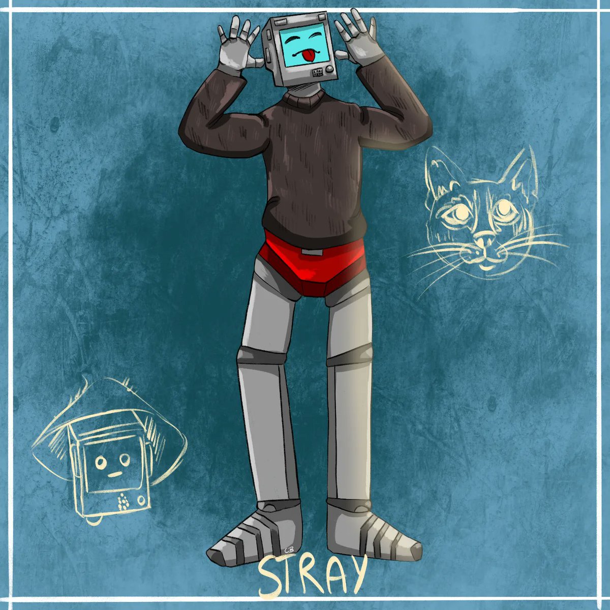 CrimsonBones187's tweet photo. I got inspired by the #differentuniverses trend on tiktok so here's my take on it!
#straygame #Minecraft #raftgame #IRL #BioShock https://t.co/AmoyiQlVka