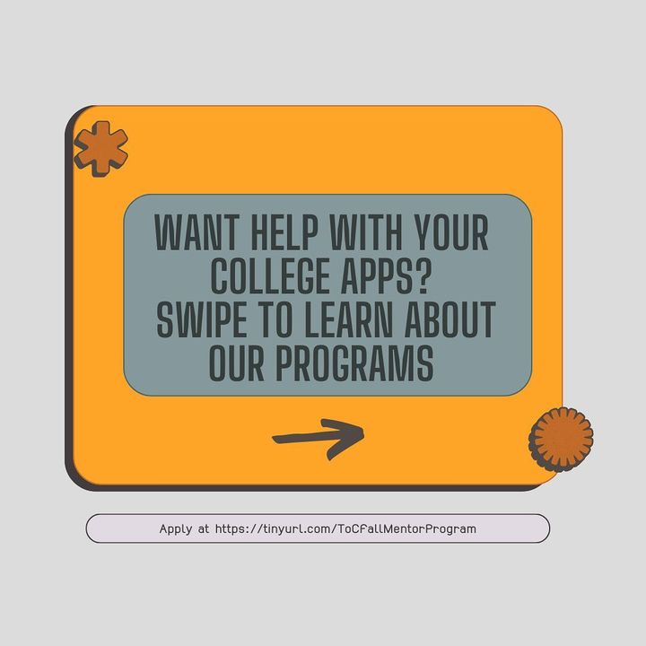 takeoncollege's tweet image. Apply to be a part of our Fall Cohort by 8/31! Swipe to learn more about our workshop based program and eligibility! If you are not first gen nor low-income, apply for our short term mentorship program! 

#first #firstgencollegegrad #firstgenerationstudent #firstgenerationcollege