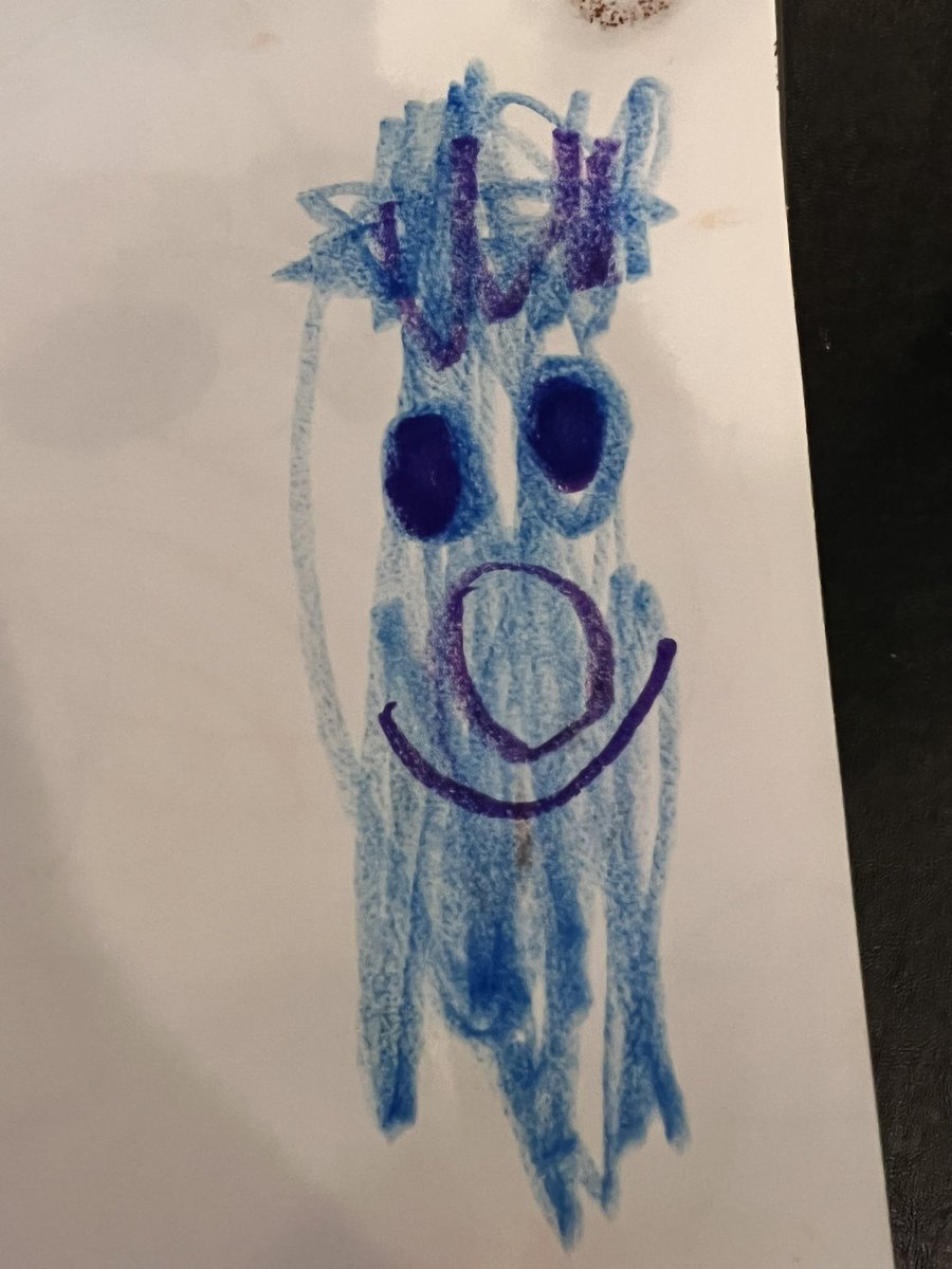_momsecrets's tweet photo. Please share your toddler’s art! Here’s a drawing from my 2.5 year old 🥰 https://t.co/P4KoDPqqJ4