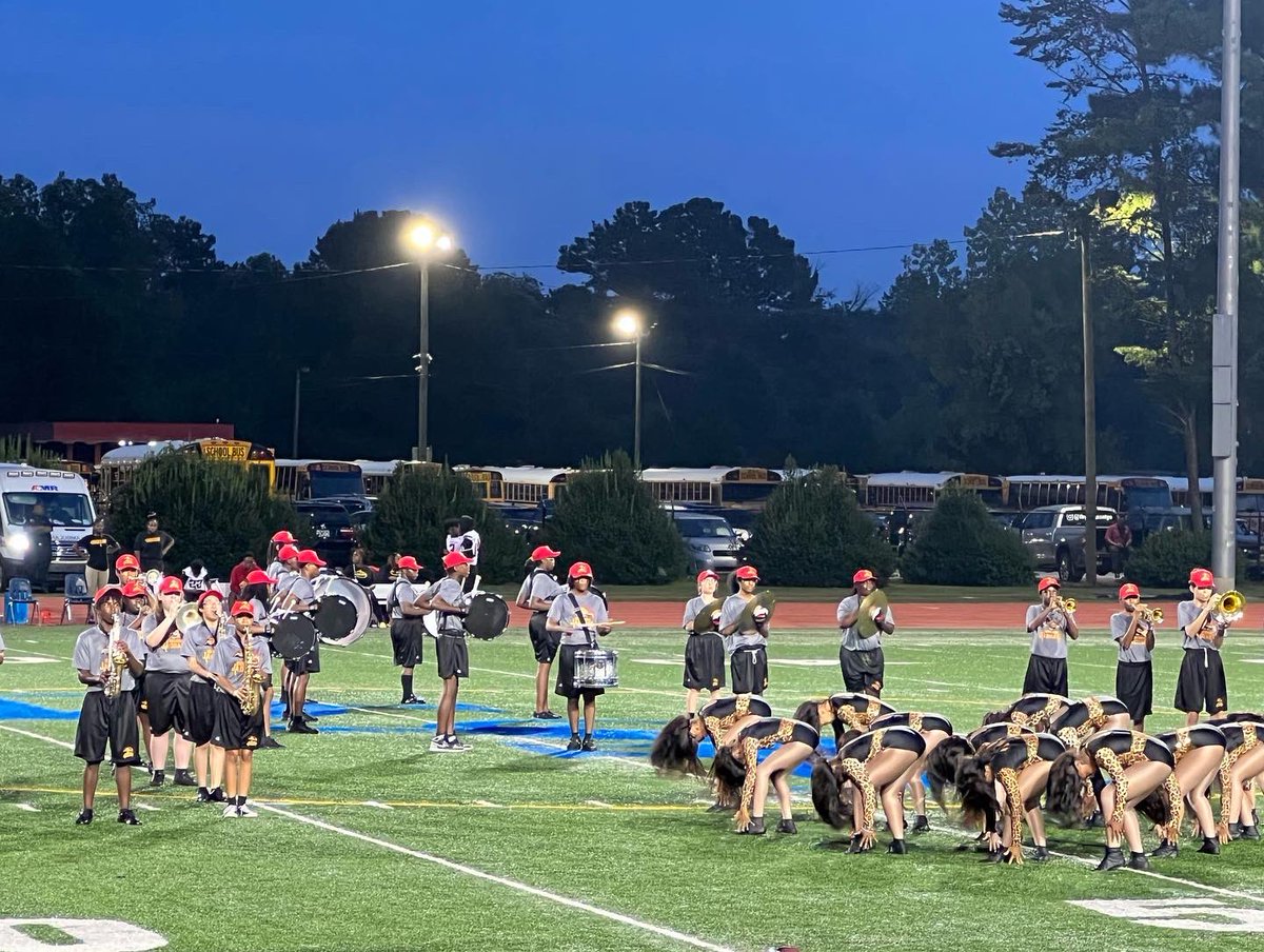 Great to see our 🐆 Marching Band Back in Actionl ❤️🥁🎺🎷🥁🐾💛 @drkalag @mjjaguars @mjjptsa @sara_womack @DrLisaHerring