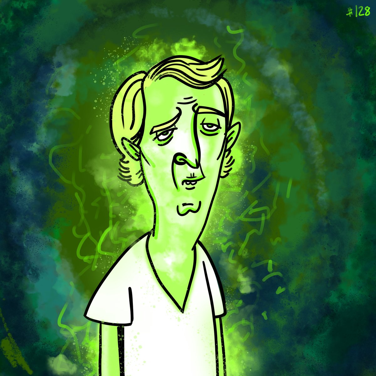 SketchyDads's tweet photo. Sketchy Dad #128 "Glow Dad" #1of1 #handdrawnnft #sketchydads https://t.co/irkzumEu24 https://t.co/izSXR7uWpr