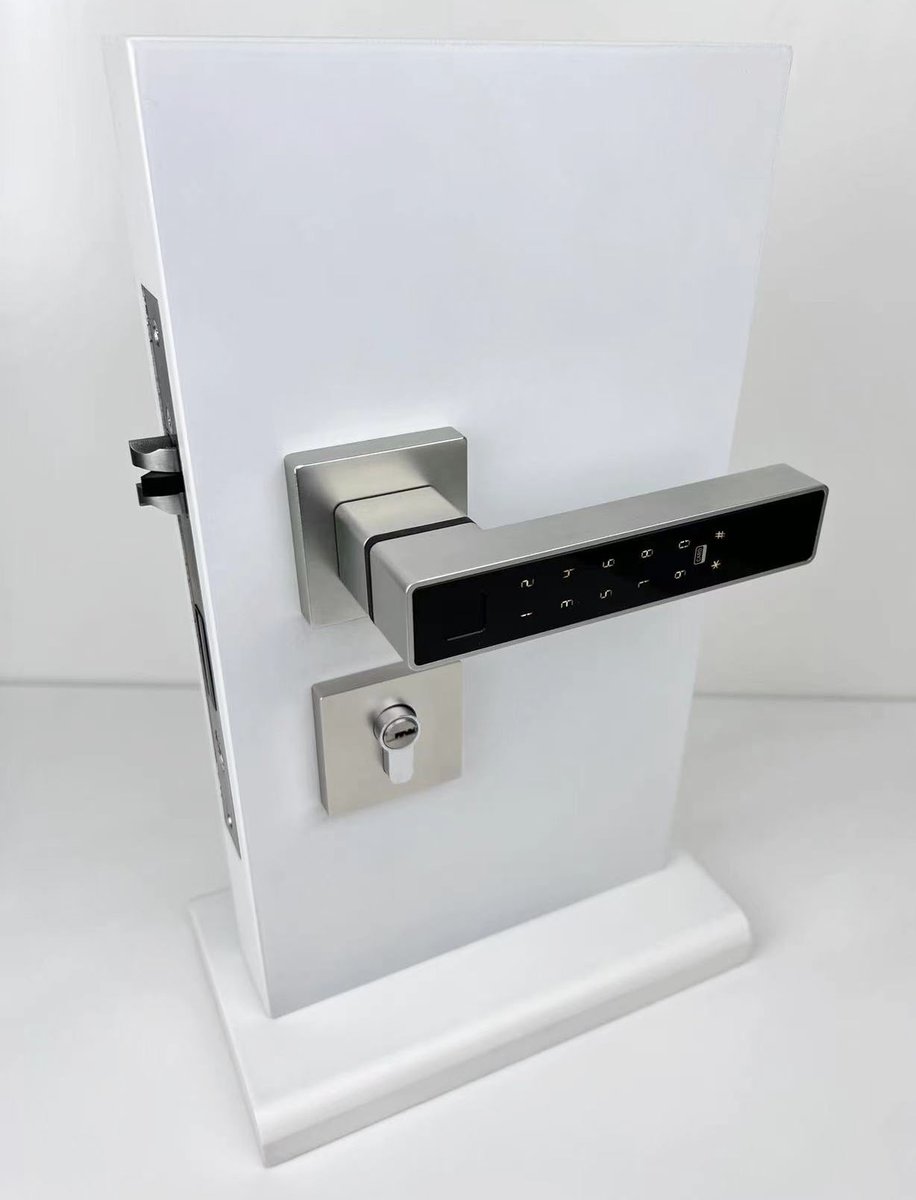 LeiuSmart's tweet photo. New Smart Hanele Lock LVD-15.
5 unlocking modes:
Fingerprint, Password, IC Card, Bluetooth, Keys.
Contact us now for more details, price and free samples:
Email: sales02@leiusmart.com
Whatsapp: 0086-13906630045 https://t.co/AT8O3GqIbU