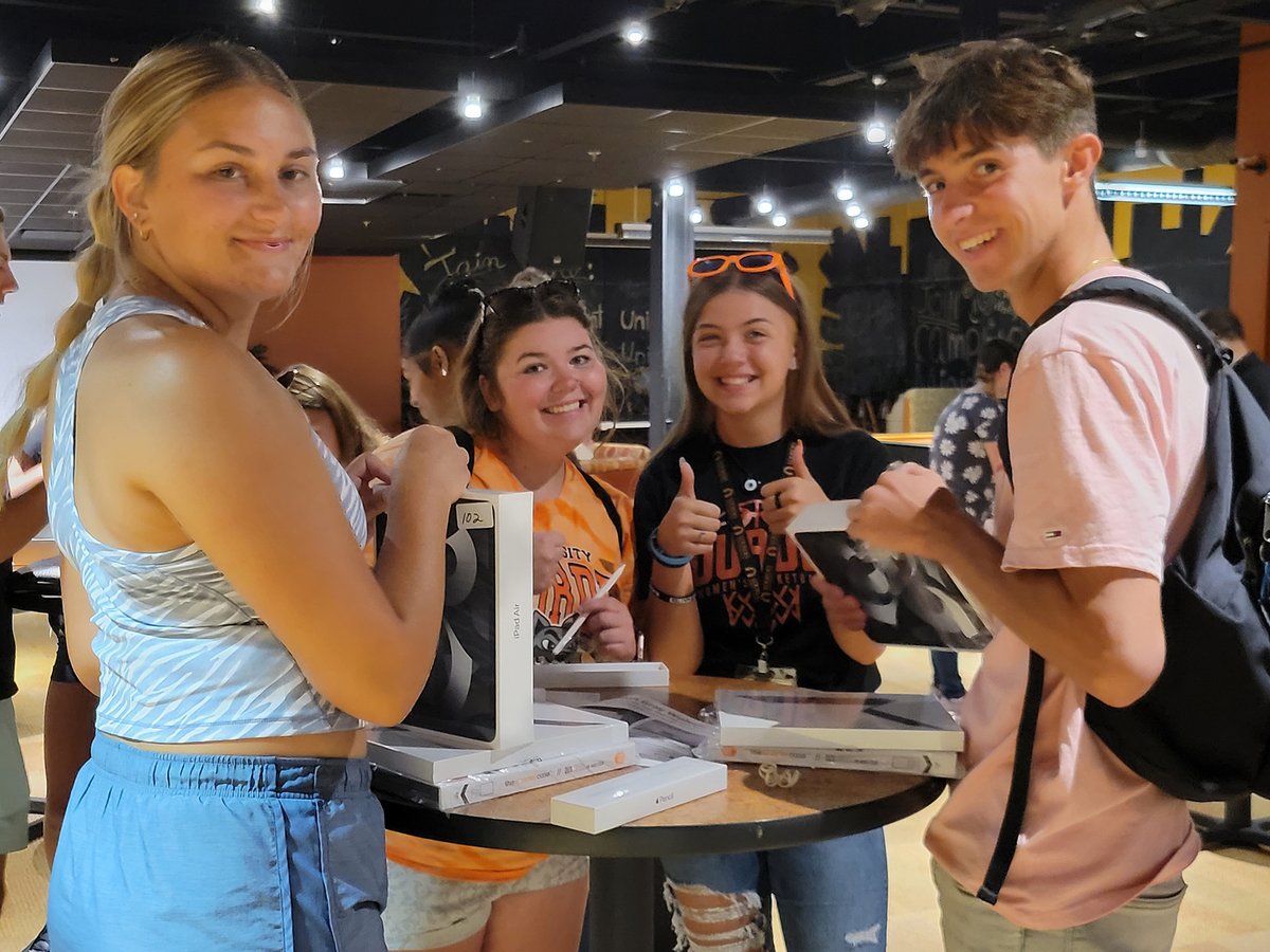 A fun and memorable 2nd NSO day - service learning, iWolf, dinner &amp; book, and meeting <a href="/getnicced/">Nic Hick 🚬⚡️🇺🇸</a>   #LourdesStrong