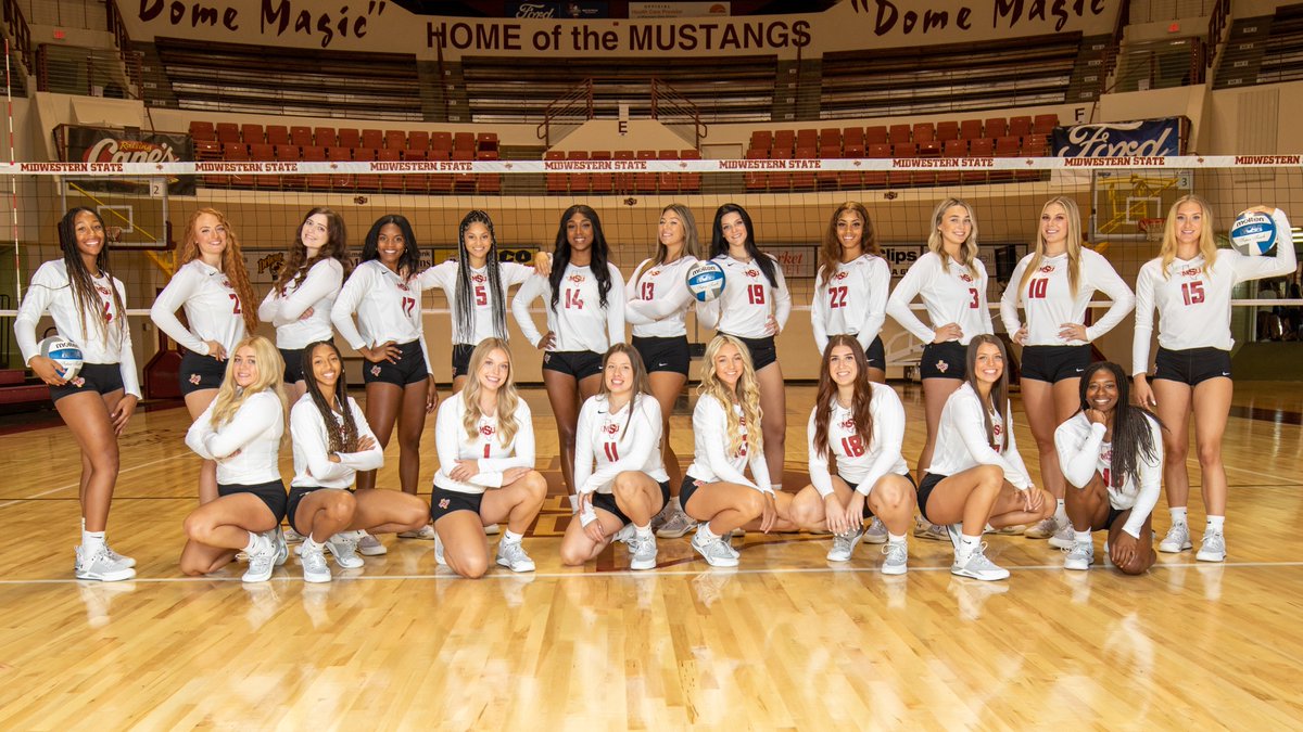 VOLLEYBALL | Presenting your 2022 Midwestern State Mustangs! #StangGang