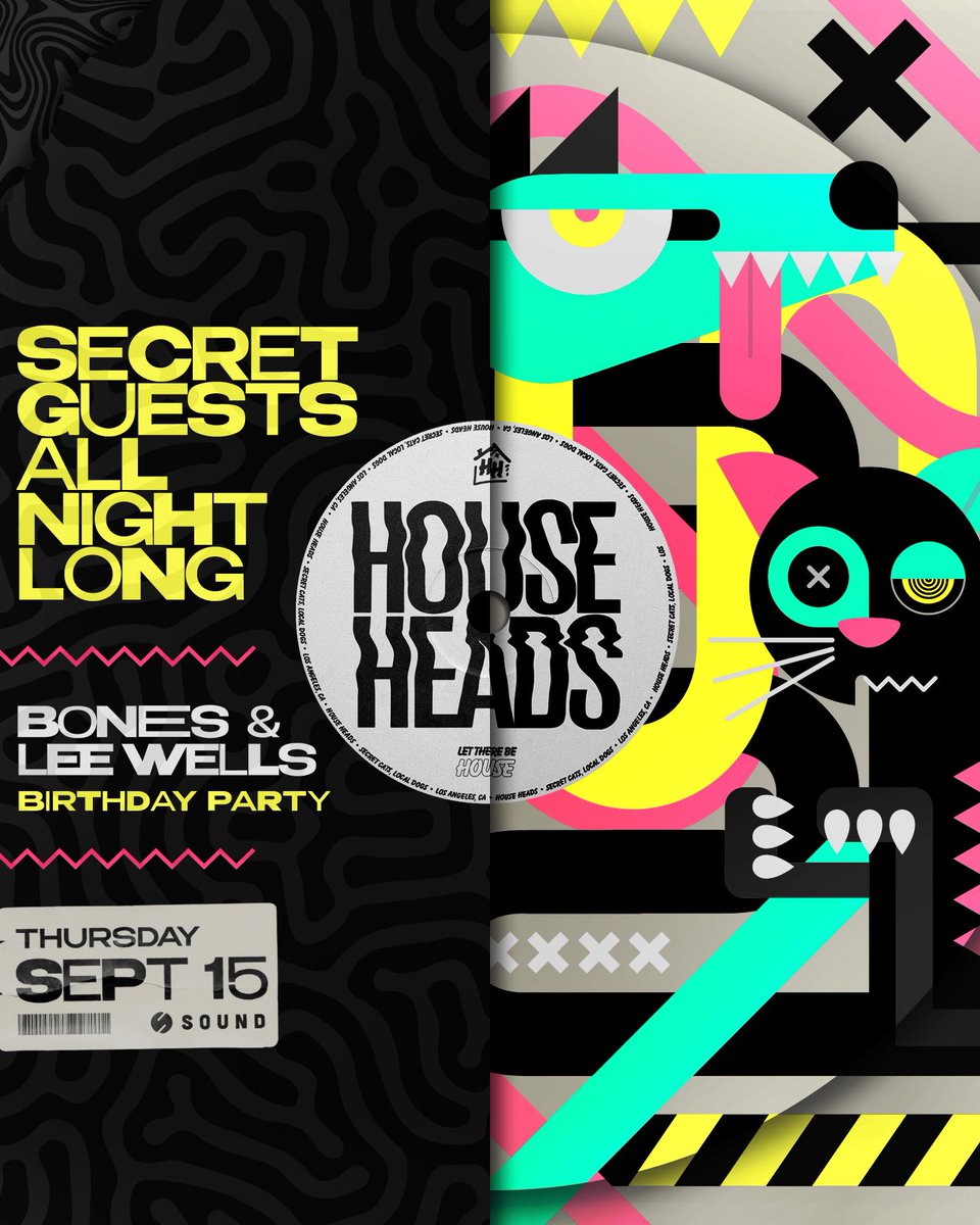 🚨BDAY HOUSEHEADS INCOMING🚨
Save the date and come celebrate with your 2 favorite #virgos 9/15 at <a href="/sound_nightclub/">Sound</a>!! It’s mine &amp; Trev’s bdays so you KNOW we’re doin something special 😎
👇•$5 TIX LINK HERE•👇
bit.ly/HH_SEPT15
#HouseHeads 🏚🏚