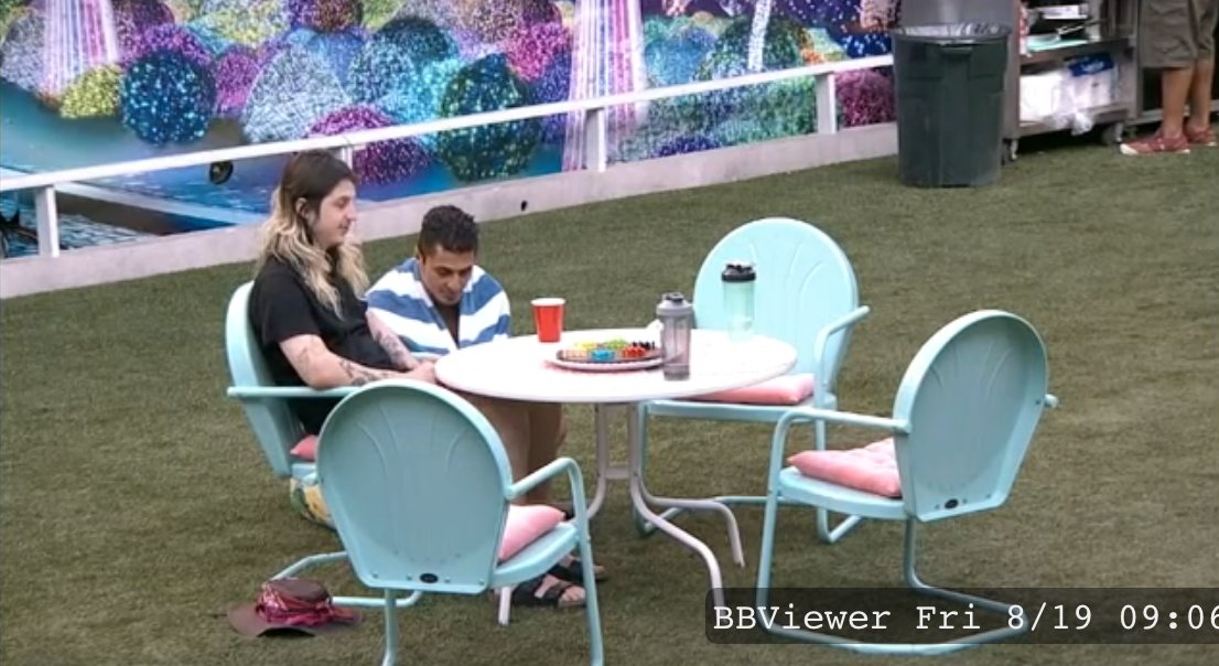 BBLiveUpdaters's tweet photo. #BB24
Joe asks Turner how he's doing
Turner says he has some anxiety.
Joe tells him not to worry because he thinks it's him (Joe)
Turner says he didn't realize how tough it is being on the block. https://t.co/xK8rtrfsPc