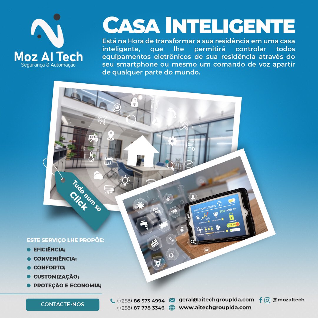 mozaitech_'s tweet photo. Adquira Ja  os melhores produtos que irão deixar tua Residência em uma casa inteligente ✅

Produtos: 

* Interruptores touch ;
* Lâmpadas inteligentes ;
* Fita Led inteligentes ;
* Motores para cortinas;
* Alexa;
* Robô Aspirador ;
* Hub Ir remote control;
* E muito mais… https://t.co/yKNMGixCMa