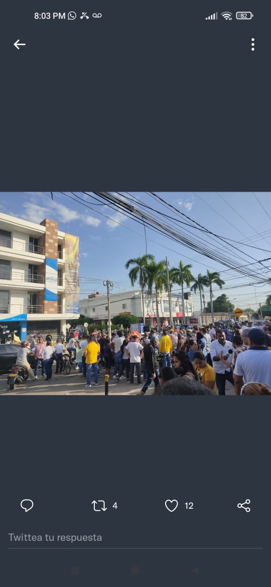 _NandoDiaz's tweet photo. " Nunca despiertes al León"... Aunque faltaron muchos, aunque no llegaron todos, aunque muchos se excusaron, no provoquen a su majestad él pueblo.
@AfiniaGrupoEPM y la CREG a tomar correctivos con el valor de los KW. https://t.co/Ai4klHkROp
