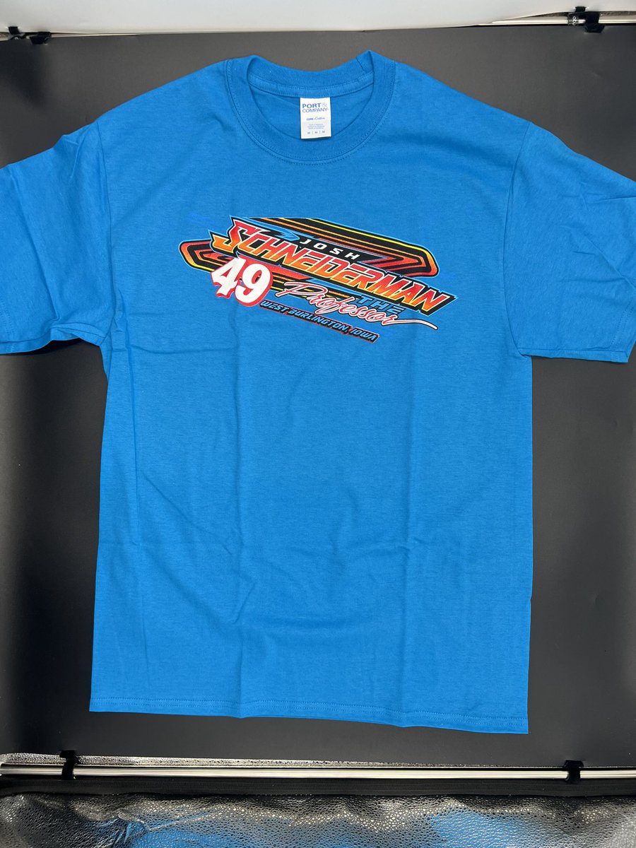A_MainApparel's tweet photo. Finally available on our site, it’s The Professor @JSRACING49 we have his 2022 shirts available in 2 colors and sizes as small as 2T and as big as 5XL! https://t.co/IPdSnu1JbI