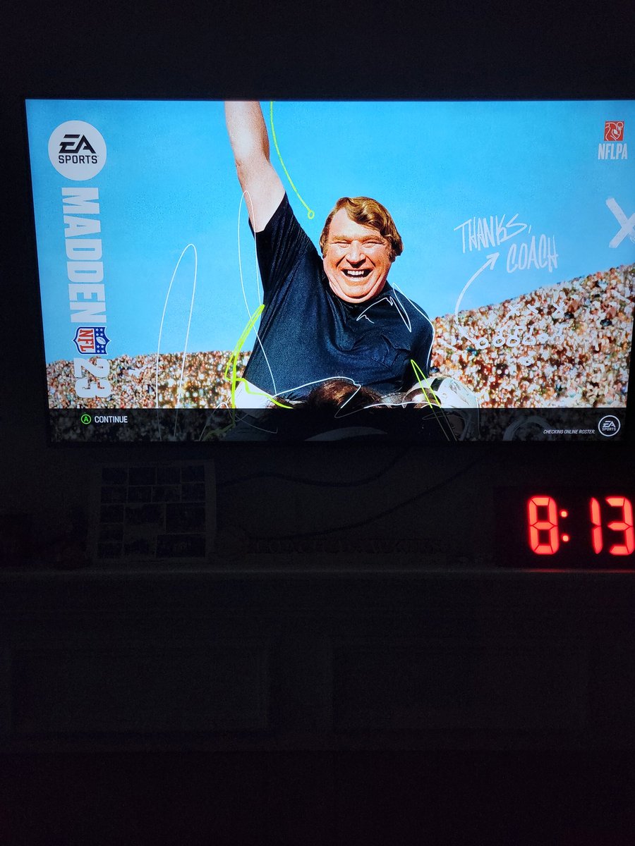 cmdawkins13's tweet photo. Let's see what Madden '23 has for me this year! #Madden23 #TeamXbox #ImNotThatGood #ButFormidable 🏈🏈 https://t.co/HCI4ephp5v