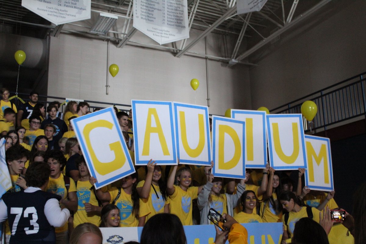 StDominicHS's tweet photo. Six houses, one home! We cheered, raced and welcomed all our new members to their St. Dominic houses during this year’s house reveal! https://t.co/vQ8PDPppM9