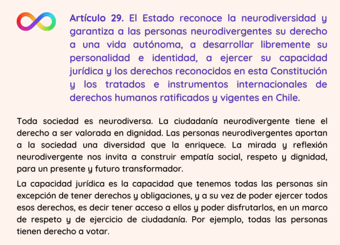 FuanFundacion's tweet photo. Compartimos Guía: “Artículos sobre discapacidad, neurodivergencia y cuidados que hacen parte de la propuesta de Nueva Constitución”, elaborada por #FundaciónFUAN. Descarga la Guía íntegra o consulta en línea ➡️https://t.co/ZnOJFDOn6r #PlebiscitoDeSalida https://t.co/XNPxjO9UKY
