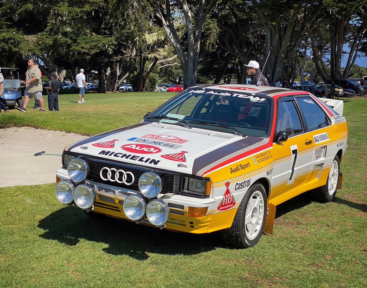 audizine's tweet photo. Legends never die! From the sacred vaults of @Audi Tradition’s German collection, in conjunction with @AudiClubofNA, these three history writing beasts were on display this week at #LegendsOfTheAutobahn in Monterey, California. Truly a sight to behold. https://t.co/qATDoORGgH