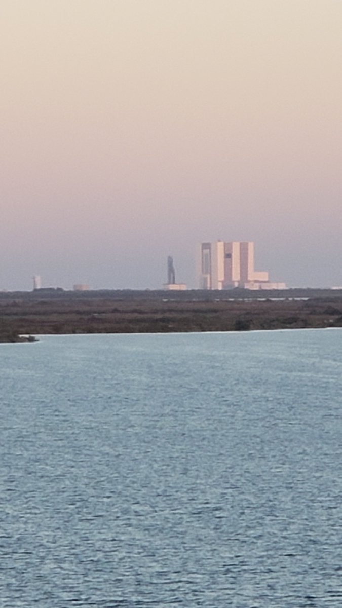 LP_MediaGroup's tweet photo. On the 11th Day of SLS, my true Space Center gave to me. 11 hours of crawler time to the pad.

#KSC #KSCVC #NASA #rockets #spaceflight #CCAFS #CCSFS #SpaceX #SLS #SpaceLaunchSystem #RS25 #ULA #Boeing #JAXA #ESA #KennedySpaceCenter #KerbalSpaceProgram #KSP #Kerbals #ScottManley https://t.co/ZTQCSo6yoT