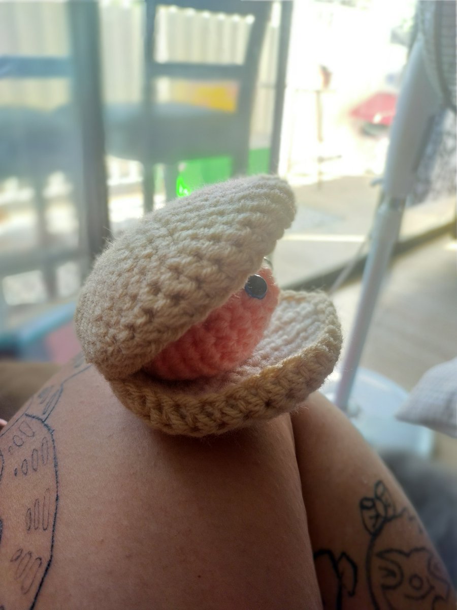 Fluffiecroation's tweet photo. My clams I made today. They are so cute 😍 https://t.co/lFVCb2ZpGN