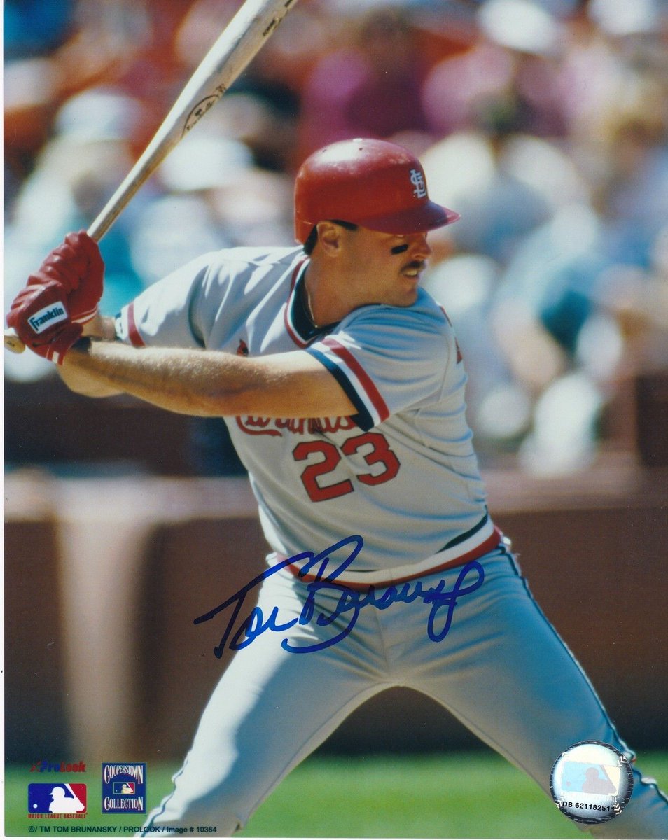  1960 - Tom Brunansky was born in Covina, CA.

Happy 62nd Birthday Bruno! 