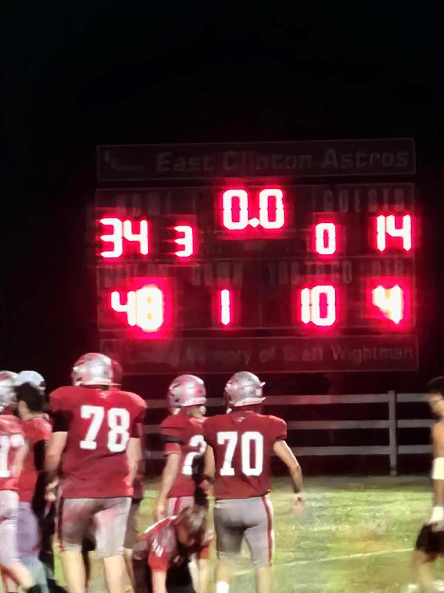 EastClintonAD's tweet image. Astros WIN