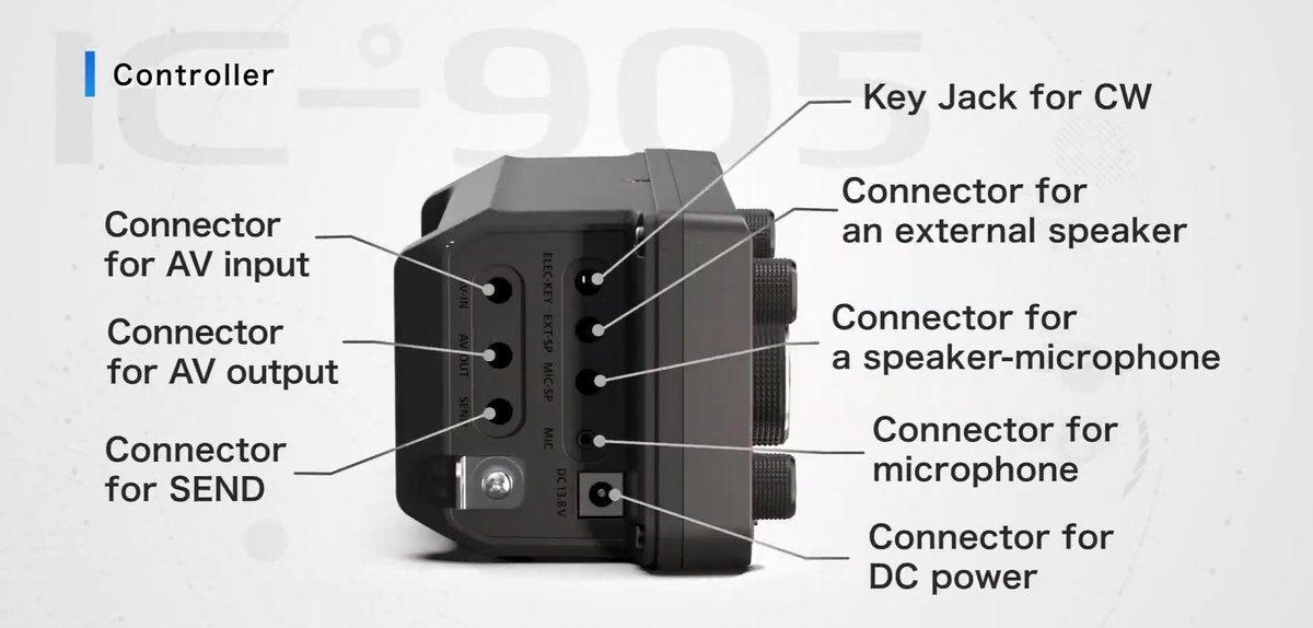 f1mij's tweet photo. Description des fiches et connecteurs du Icom Ic-905 https://t.co/luKDHTFNQn