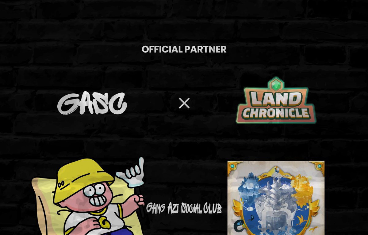 gaang_azi's tweet photo. [GASC X  Land Chronicle 공식 파트너십 발표]

 GASC는 Land Chronicle와 공식 파트너십을 맺게 되었갱! 🎉

@gaang_azi 

@LandChronicle 

GASC 팀은 이번 Land Chronicle와의 파트너십을 맺게 되어 기쁘고 모두와 함께 이 소식을 나눌 수 있어서 뿌듯하갱

#gasc #nft #relaxtoearn #LandChronicle https://t.co/ic9CKun3tA
